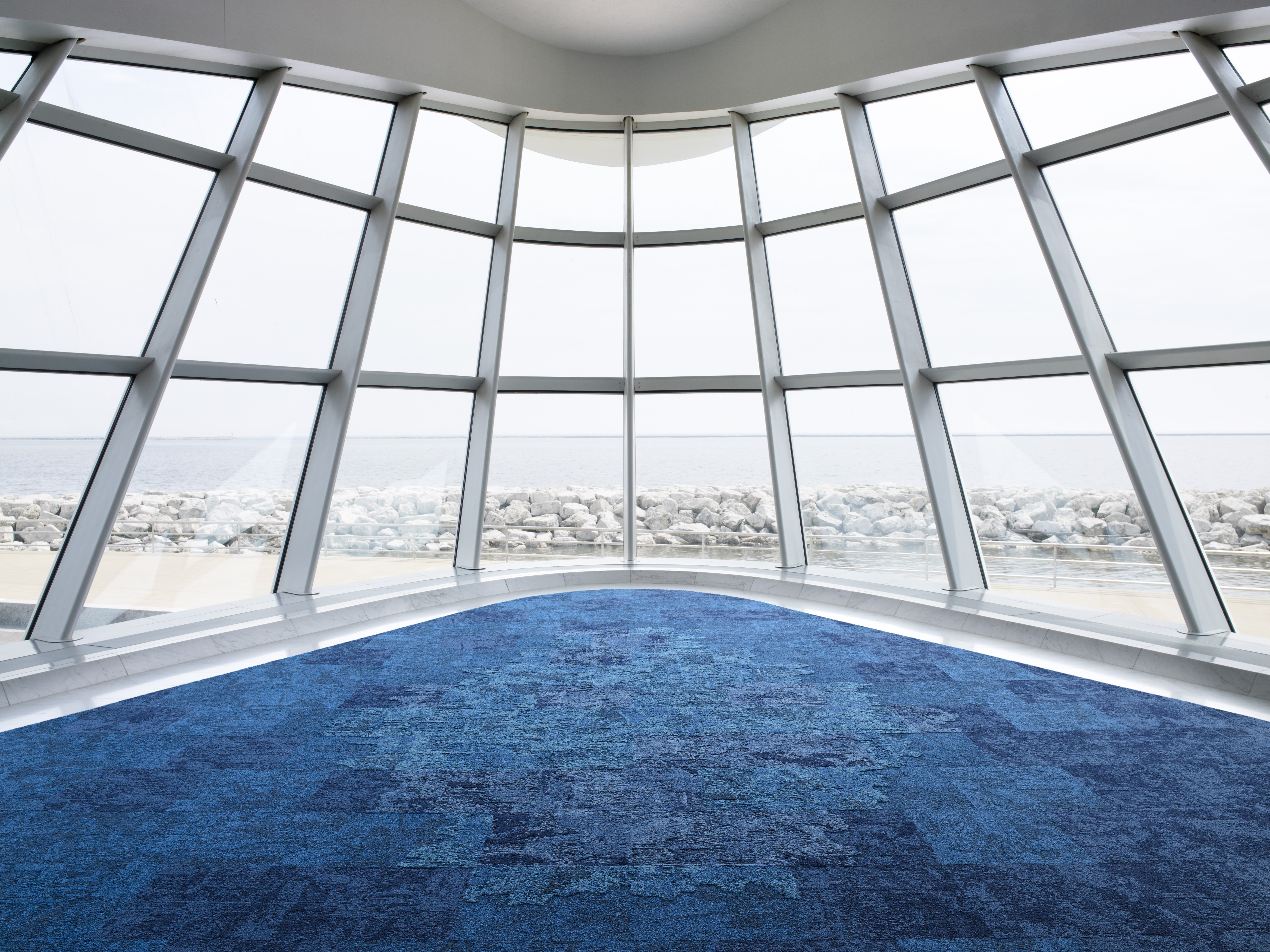 Net Effect: Ocean Inspired Commercial Carpet Tile Collection
